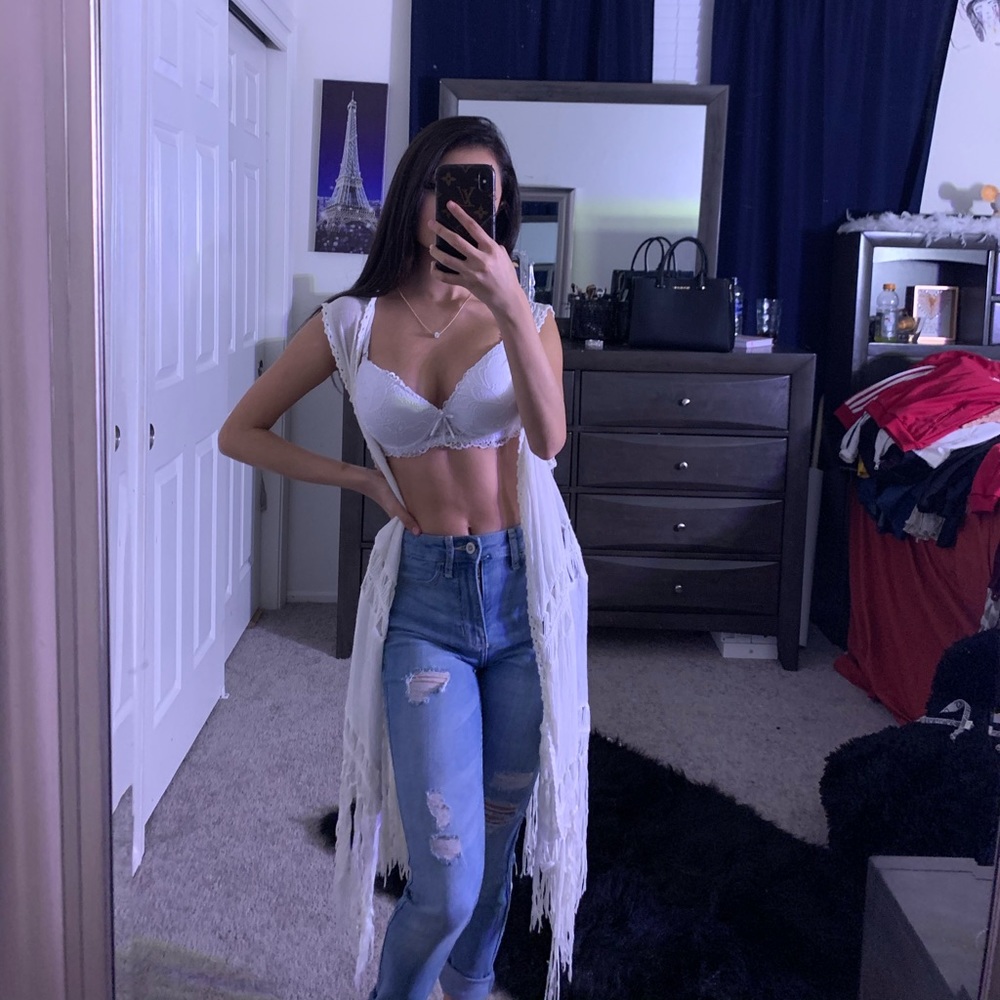 No sleeve cardigan